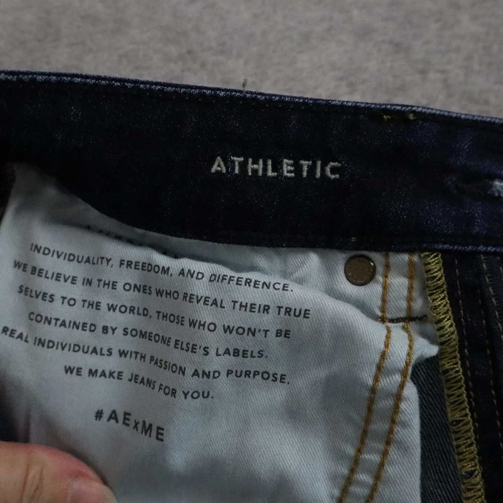 American Eagle Jeans Mens‎ 28x30 Next Level Airflex Athletic Stretch Denim Blue